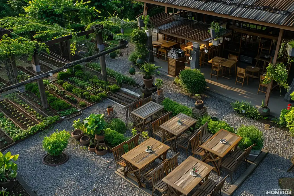 คาเฟ่สวนผัก